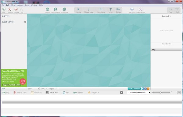 ScoreCloud(听声作曲软件)