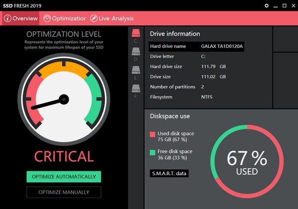 Abelssoft SSD Fresh 2019(固态硬盘优化软件)