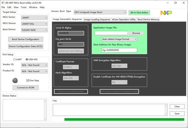 NXP MCU Boot Utility(MCU芯片一站式工具)