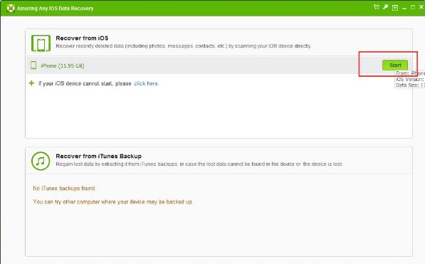 Amazing Any iOS Data Recovery(iOS数据恢复工具)