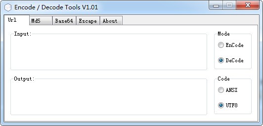 Encode/Decode Tools(编码转换工具)