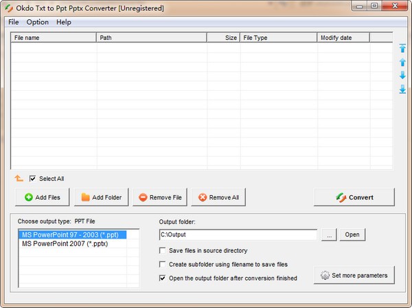 Okdo Txt to Ppt Pptx Converter(TXT转PPT工具)