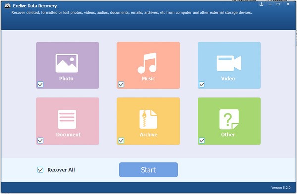 Erelive Data Recovery(误删数据恢复软件)