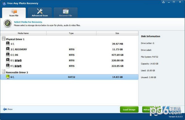 Free Any Photo Recovery(照片恢复软件)