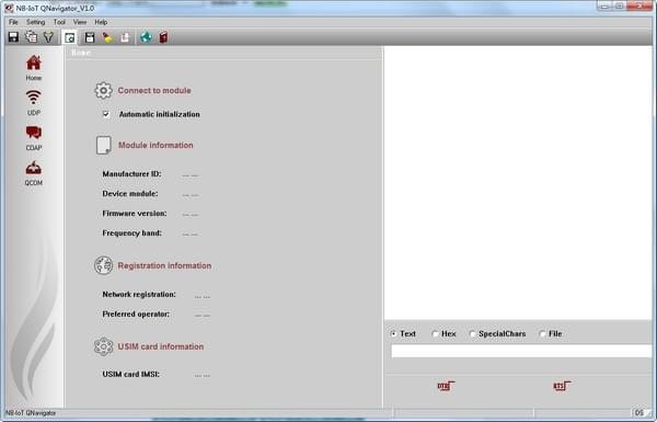 NB-IoT QNavigator测试工具
