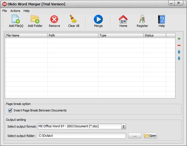 Okdo Word Merger(Word合并软件)