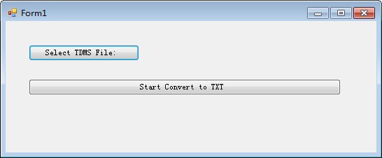 TDMSReader(tdms转txt工具)