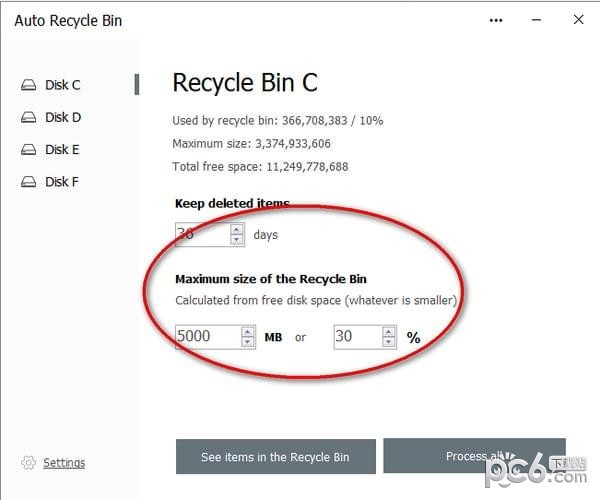 回收站自动清空软件(Auto Recycle Bin)