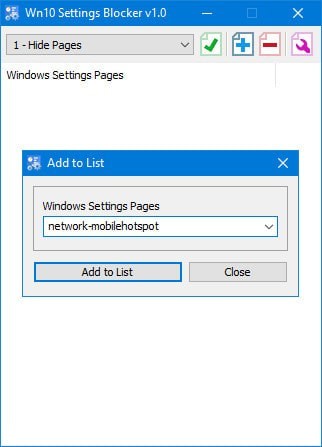 Win10 Settings Blocker(win10隐藏设置工具)