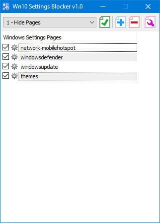 Win10 Settings Blocker(win10隐藏设置工具)