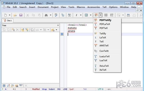 WinEdt(LaTex/Tex文本编辑器)