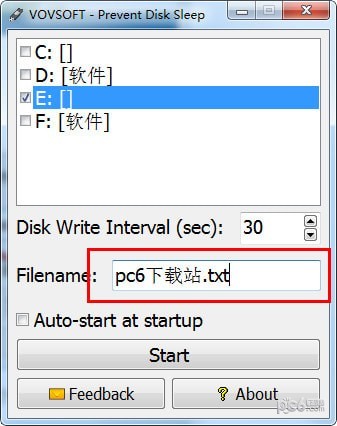 Prevent Disk Sleep(驱动器防止休眠工具)