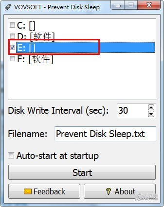 Prevent Disk Sleep(驱动器防止休眠工具)