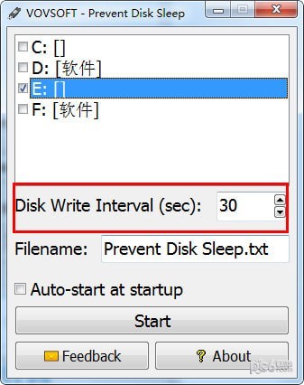 Prevent Disk Sleep(驱动器防止休眠工具)