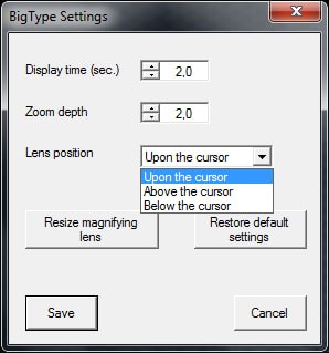 BigType(放大镜软件)