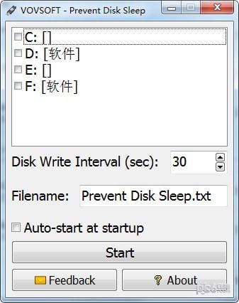 Prevent Disk Sleep(驱动器防止休眠工具)