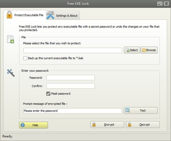 Free EXE Lock(程序加密软件)