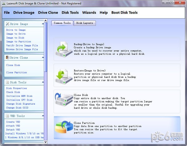 Lazesoft Disk Imageamp;Clone(磁盘克隆工具)