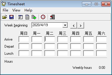 Timesheet(时间管理工具)