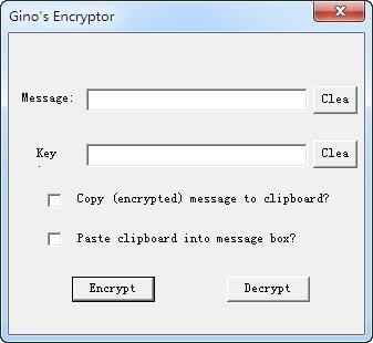 文件加密软件(Gino's Encryptor)