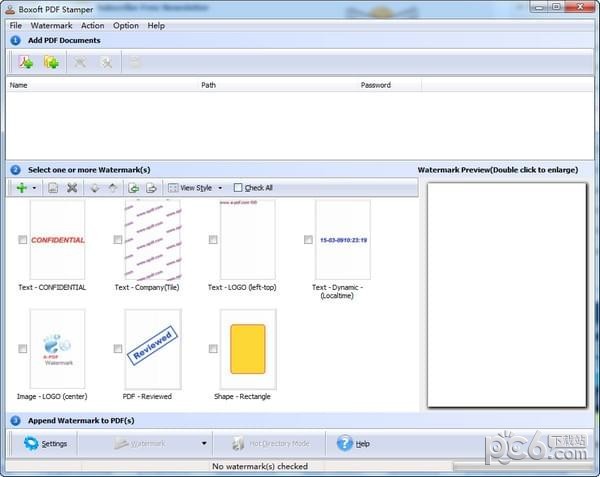 Boxoft PDF Stamper(PDF加水印工具)