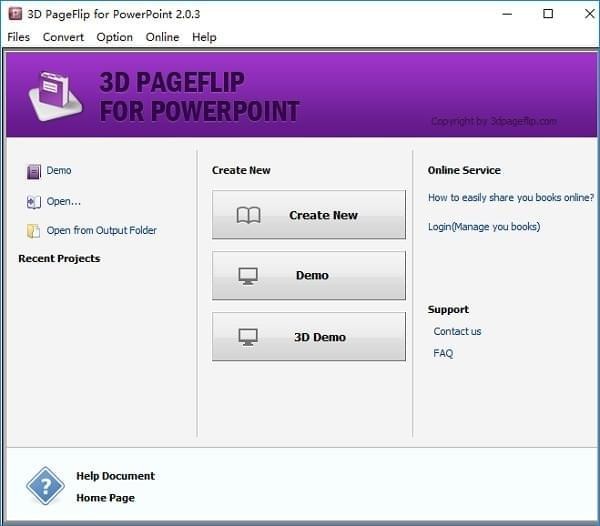 3D PageFlip for PowerPoint(PPT转Flash工具)