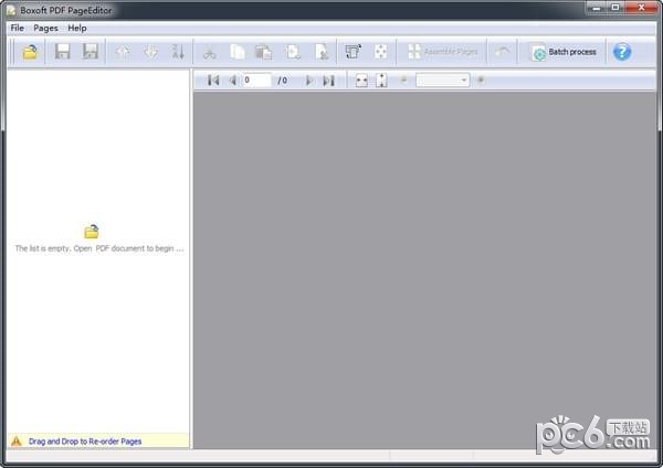 Boxoft PDF PageEditor(pdf页面编辑工具)